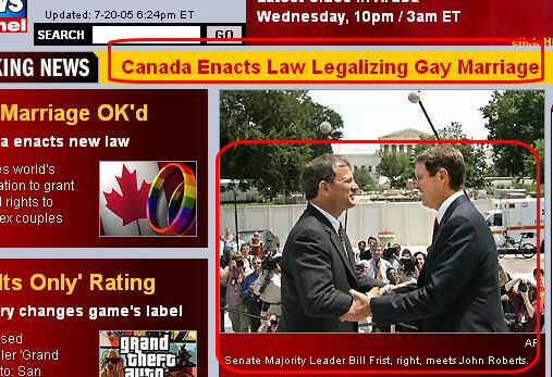 Gay Senators? Or just unfortunate juxtaposition?