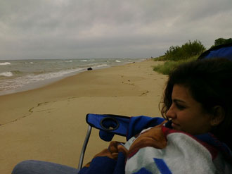 By the Beach