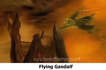Flying Gandalf