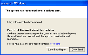 Error Report
