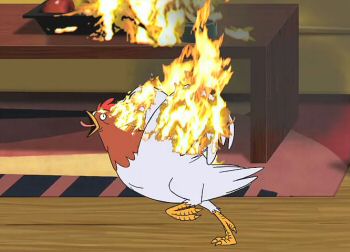 Flaming Chicken