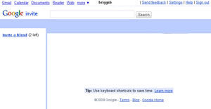 Google Invite